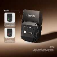 Ulanzi SL03 Spark Lite 螢火蟲相機閃光燈 (自帶LED補光燈）