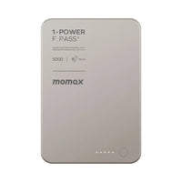 MOMAX 1-Power F.Pass+ 5000mAh 磁力帶線流動電源 IP157D /IP157L (黑色/鈦色) *3C 認證*