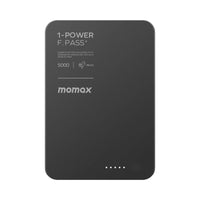 MOMAX 1-Power F.Pass+ 5000mAh 磁力帶線流動電源 IP157D /IP157L (黑色/鈦色) *3C 認證*