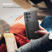 Momax 35W 1-Power F.Pass⁺ 20000mAh 磁吸帶線流動電源 IP159 (黑色/鈦色) CCC *3C認證*