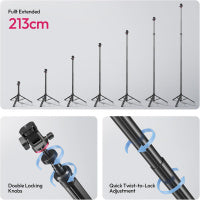 Ulanzi MT-80 Auto-Open Tripod 213cm 一鍵打開便攜燈架 T171