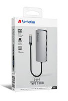 Verbatim 9 in 1 Type-C Hub 擴展器 66899