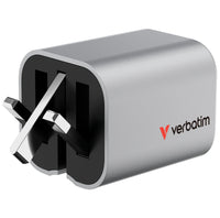 Verbatim 65W GaN 折疊式充電器 (英規插頭) 32351