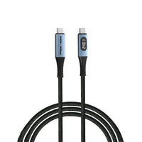 Verbatim 同步充電線 240W USB-C 轉 USB-C 附 LED 顯示器 (SCC4-CCD240) 31849