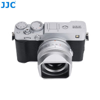 JJC LH-JXF23F28 鏡頭遮光罩 Fujifilm XF 23mm/27mm F2.8 R WR Lens/XF 27mm F2.8 Lens   SILVER/BLACK 銀色/黑色