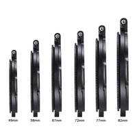 Ulanzi UURig 49mm/58mm/67mm/72mm/77mm/82mm 濾鏡快拆換支架