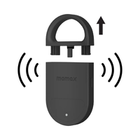 Momax PinBuzz 可充電防盜個人警報器 Find My 全球定位器 BR17D/BR17W 黑色/白色
