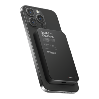Momax Q.Mag X1 10000mAh 超薄磁吸流動電源 - 第二代 IP117A 橙色/黑色/鈦色 CCC *3C認證*
