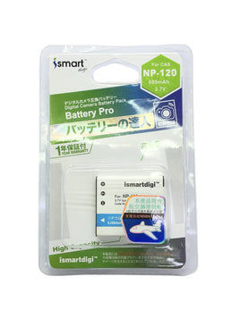 ismartdigi Casio NP-120 代用相機電池