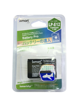ismartdigi Canon LP-E12 代用相機電池
