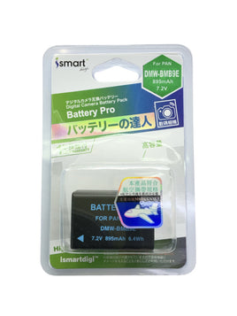 ismartdigi Panasonic DMW-BMB9E 代用相機電池