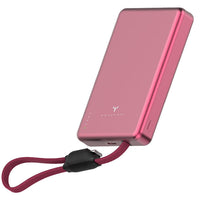 牛魔王 Maxpower  SF910+ 10,000mAh 磁力無線外置充電器 (粉紅色/黑色) * 3C/QR Code 認證*