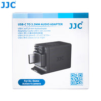 JJC DJI Osmo Action 6 / 5 Pro / 4 USB-C To 3.5mm 音訊轉接器 AC-OA4