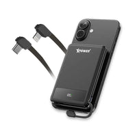 XPower MagThin 10 MT10 數顯 10000mAh 內置雙線 PD3.0 移動電源 (粉色/紫色/藍色/黑色) P5 *3C認證二維碼*