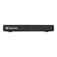 Verbatim 超薄便攜式CD/DVD刻錄機 (USB 2.0) 66817