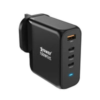 XPower GW150B 150W PD 3.a0/QC/SCP 充電器 XP-GW150B-BK