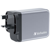 Verbatim 4 埠 200W GaN 壁式充電器 (GNC-200U) 32210