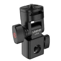 Ulanzi LA04 燈架轉接支架 黑色 180° 俯仰