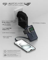 EGO AllyDelivery 4F Magsafe 6in1 移動電源 (3C可追溯二維碼版) 10000mAh AD4F KH-99