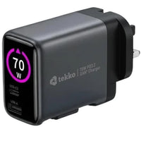 Tekko 70W PD3.2 GaN³ 快速充電器 (自帶線款) PDC70SA