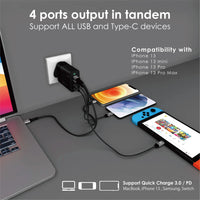 EGO 85W Thunder Cube 3.0 雙PD3.0+雙QC3.0快速充電器 A2006