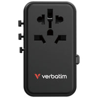 Verbatim Charge ‘n’ Travel Adapter 45W with Cable 旅行轉插充電器 30182