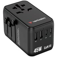 Verbatim Charge ‘n’ Travel Adapter 45W with Cable 旅行轉插充電器 30182