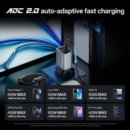 Cuktech No.6 90W 2C1A GAN Charger Mini 插牆式充電器 AD653