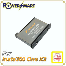 Powersmart   Insta360 One X2 (IS360X2B) 代用充電池 3.85V / 1720mAh / 6.6Wh