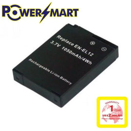 Powersmart    Nikon EN-EL12 相機代用鋰電池 3.7V / 1050mAh / 4Wh