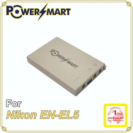 Powersmart    Nikon EN-EL5 代用鋰電池 3.7V / 1100mAh / 4.1Wh