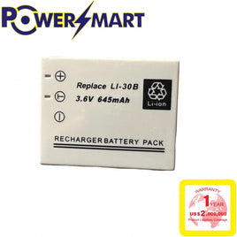 Powersmart Olympus Li-30B 代用鋰電池 3.6V/645mAh