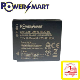 Powersmart  Panasonic DMW-BLE9E / BLG10 / Leica DC15 代用鋰電池 7.2V / 1025mAh / 7.4Wh /加購PowerSmart DMW-BLE9E/BLG10/DC15 Type-c 雙位充電座(原價$158)