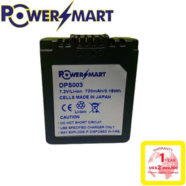 Powersmart  Panasonic DMW-BM7 代用鋰電池 7.2V / 720Mah / 5.18Wh