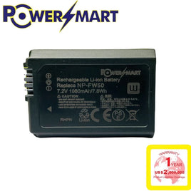 Powersmart  Sony NP-FW50 7.2V / 1080mAh / 7.8Wh 代用鋰電池(NP FW50)