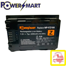 Powersmart - Sony NP-FZ100 代用鋰電池 7.2V / 2280mAh / 16.4Wh