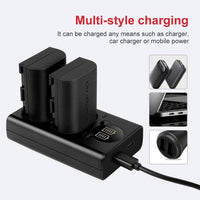 PowerSmart Gopro 9 / Gopro 10 兩位充電器套裝 | Type-C 及 Micro USB 連接介面