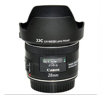 JJC LH-W65B遮光罩 Lens Hood For Canon EW-65B