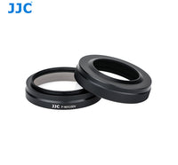 JJC F-WX100V 濾鏡&遮光罩套裝 For Fujifilm X100V/X100F/X100T/X100S/X100