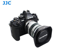 JJC LH-J55B遮光罩 Lens Hood For Olympus LH-55B