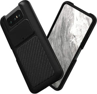 RhinoShield犀牛盾 Asus Zenfone 8 Flip SolidSuit 防撞保護殼-碳纖黑