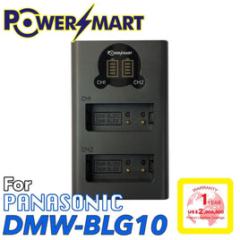 PowerSmart Panasonic DMW-BLE9E/BLG10 Leica BP-DC15 USB 雙位Type-C 快速充電器