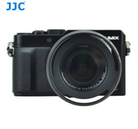 JJC LH-43LX100 遮光罩 D-Lux 8 Lens Hood For Panasonic LX100, LX100II and LEICA D-LUX (Typ 109), D-LUX 7 / 