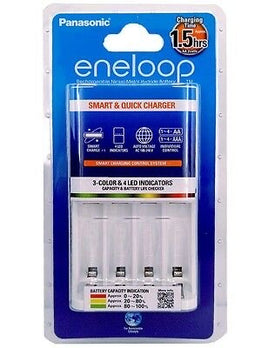 Panasonic Eneloop 1-4粒 AA/1-4粒 AAA 電池充電器 BQ-CC55