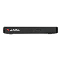 Verbatim 超薄便攜式CD/DVD刻錄機 (USB 2.0) 66817