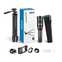APEXEL Enhanced 60X Phone Telephoto Lens Kit APL-60XFR50手機長焦鏡頭套裝