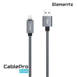 Elementz ESA 充電傳輸線  USB-A to Lightning Cable 18CM/120CM/200C