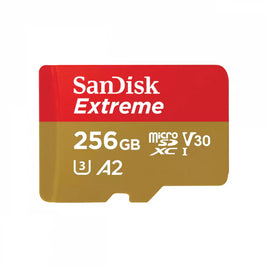 SanDisk Extreme A2 V30 U3 UHS-I microSDXC 記憶卡 256GB (R:190MB/s)(W:130MB/s)