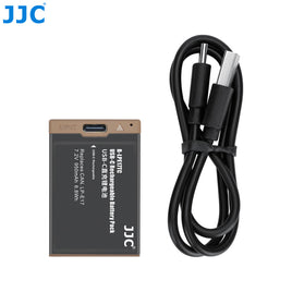 JJC B-LPE17TC Canon LP-E17 3C認證代用鋰電池（支援 Type-C 直充 / 中國航班認證可上飛機 / 適用 Canon R50, R10, 850D 等相機）