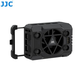 JJC CCS-UN1 風扇電池全套 多功能電動除塵吹風機套裝（含可充電鋰電池與專用吹嘴）適用單眼/微單相機、鏡頭、CMOS 感光元件及鍵盤模型清潔 香港實體店